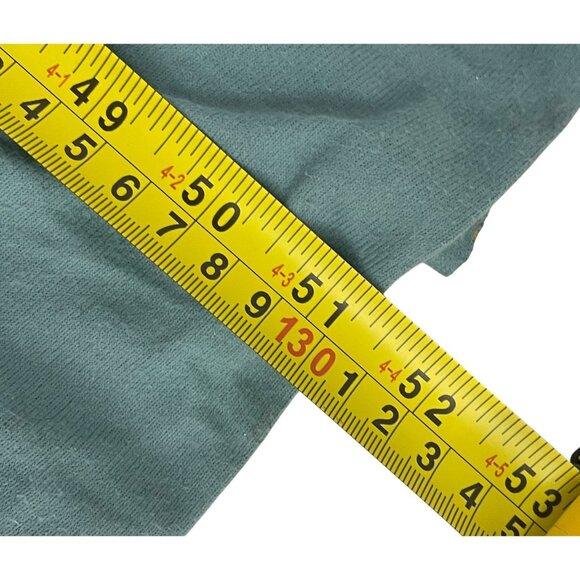 Vintage Miss Dior Paris Womens Dress Nightgown SZ 10 Blue Long Sleeve Maxi Shift - Picture 7 of 8